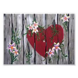 Foto Onde o amor cresce Impressão 5x7