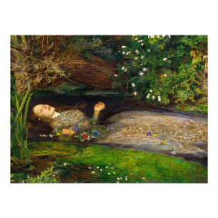 Foto Ophelia de John Everett Millais