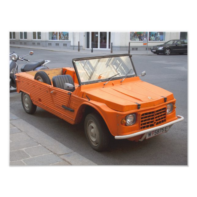 Foto Orange Citroen Mehari (Frente)