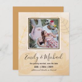 FOTO ORÇAMENTAL Casamento SALVAR AS DATAS Boho Abs