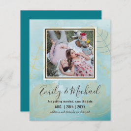 FOTO ORÇAMENTAL Casamento SALVAR AS DATAS Boho Abs