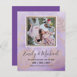 FOTO ORÇAMENTAL Casamento SALVAR AS DATAS Boho Abs