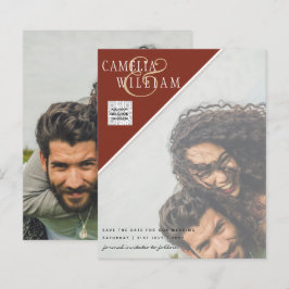 FOTO ORÇAMENTAL SAVE DATA QR CÓDIGO RSVP Cinnamon