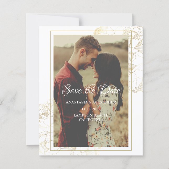 FOTO orçamentária SALVAR O convite DE DATA. (Frente)