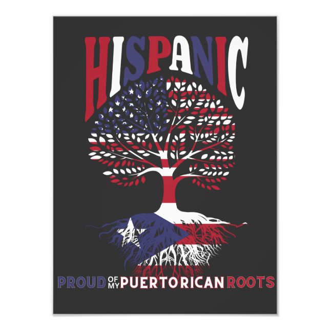 Foto Orgulho das minhas raízes porto-riquenhas Herança  (Frente)