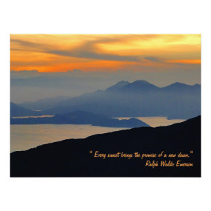 Foto Oriental Evening Mist Poster Impressão