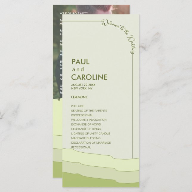 foto original do casamento com gradiente na moda (Frente/Verso)