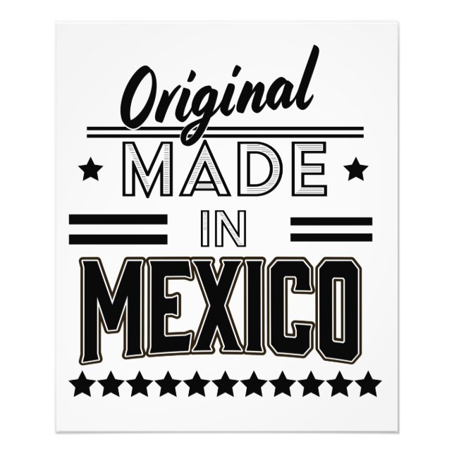 Foto Original feito no México (Frente)