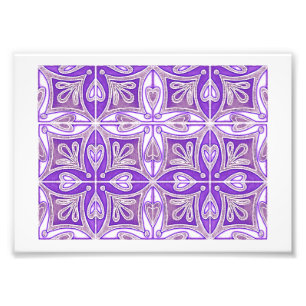Foto Os azulejos do coração inspiraram a lavanda de
