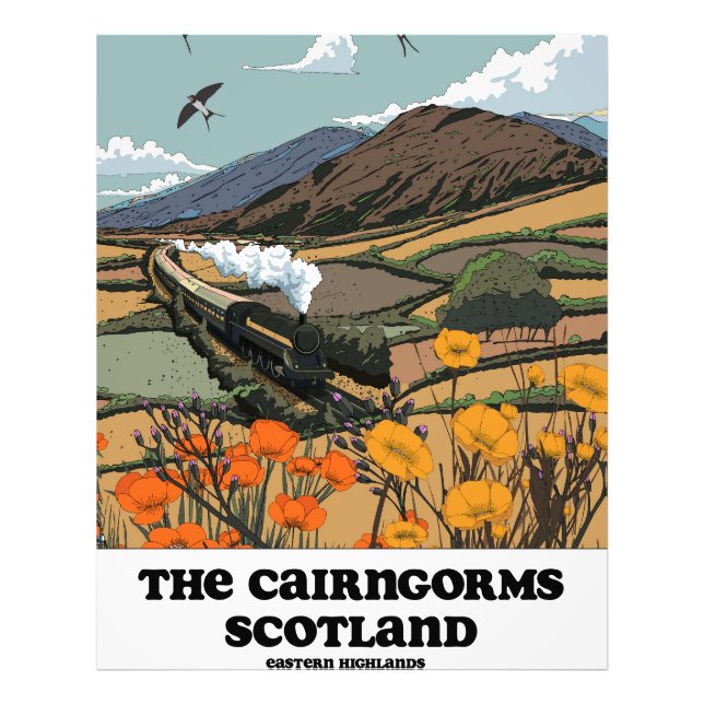 Foto Os Cairngorms Escócia (Frente)