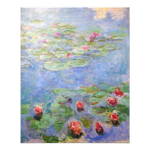 Foto Os lírios de água de Claude Monet