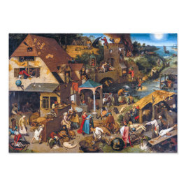 Foto Os Provérbios Neerlandeses | Pieter Bruegel, o Vel