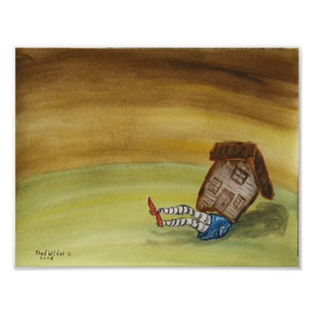 Foto Os Slippers Vermelhos (Frente)