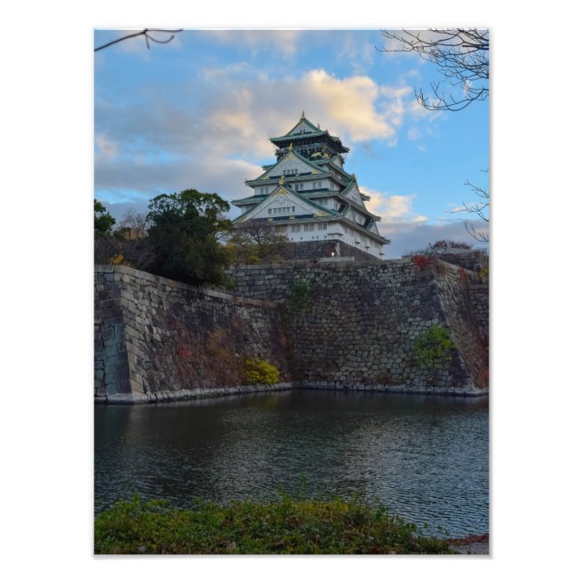 Foto osaka Castle dec (Frente)