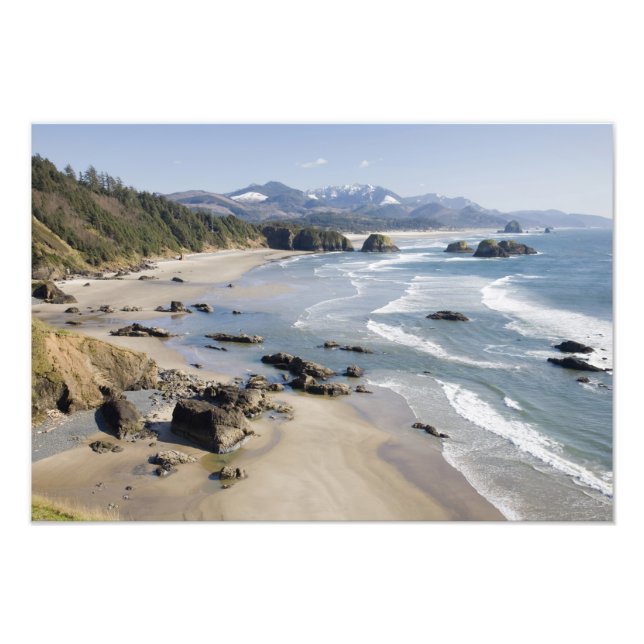 Foto OU, Costa do Oregon, Parque Estadual Ecola, Cresce (Frente)