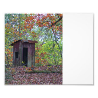 Foto Outhouse in thall Fall