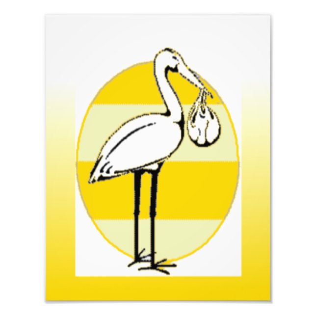 Foto Pacote de Stork e Baby (Frente)