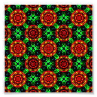 Foto Padrão Abstrato Floral Moderno Boho Elegante #504