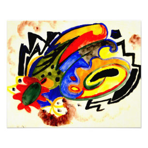Foto Padrão Abstrato I por August Macke