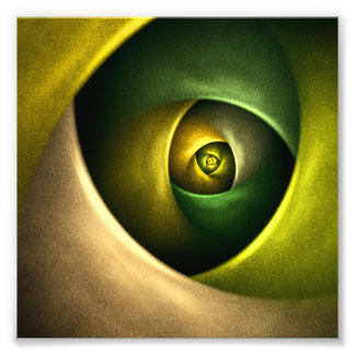 Foto Padrão de Abstrato de Arte Floral Moderna Verde #2