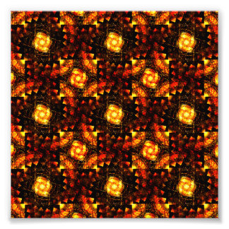 Foto Padrão de Arte Abstrata Boho Moderno Elegante Dour