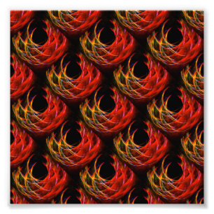 Foto Padrão de Arte Abstrata Elegante Boho Moderno Fofo