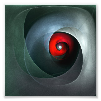Foto Padrão de Arte Moderna Abstrato de Roteiro Vermelh