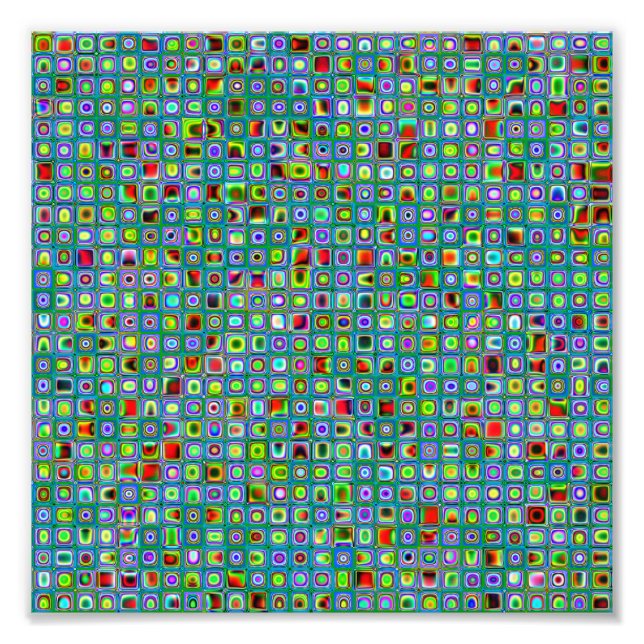 Foto Padrão de Azulejos de mosaicos texturizados de Tur (Frente)