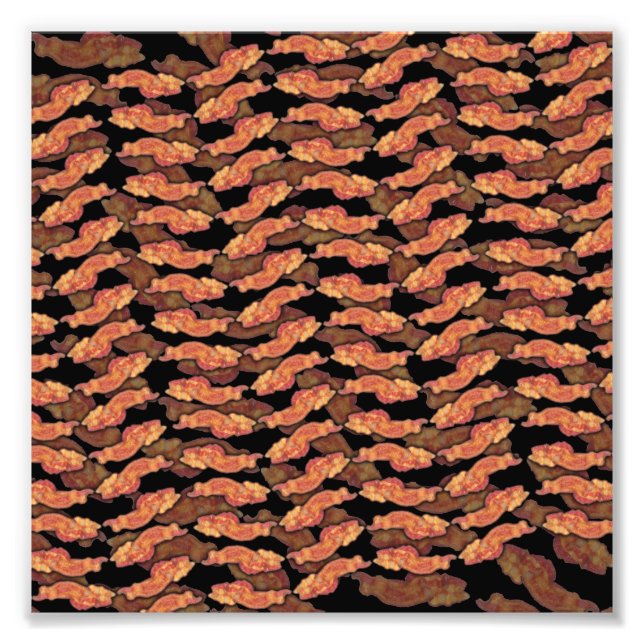Foto Padrão de bacon (Frente)