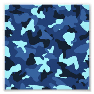 Foto Padrão de camuflagem camo azul marinho do exército