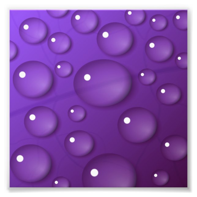 Foto Padrão de queda de água púrpura (Frente)