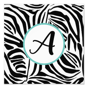 Foto Padrão de Zebra