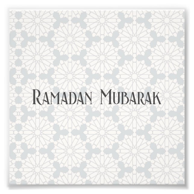 Foto Padrão Geométrico Islâmico (Frente)