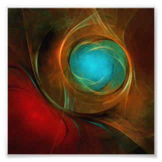 Foto Padrão Legal de Abstrato de Arte Fina Azul Moderna