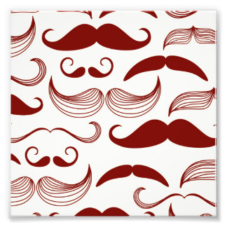 Foto Padrão Red Mustache