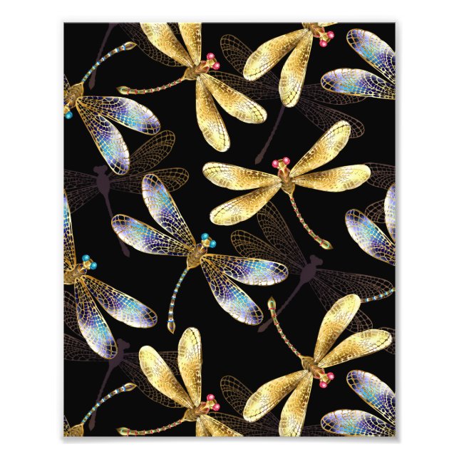 Foto Padrão sem costura com Ouros (Frente)