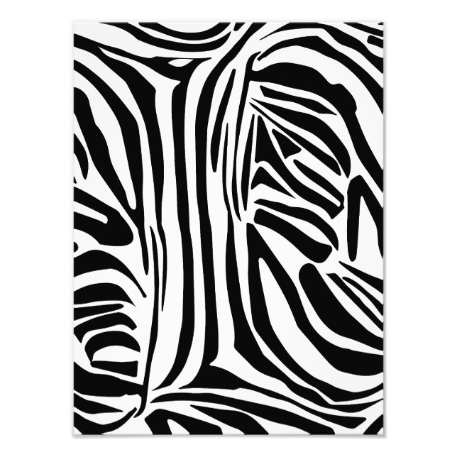 Foto Padrão zebra (Frente)
