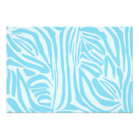 Padrão Zebra Azul