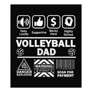 Foto Pai de Voleibol Conteúdo Engraçado do Esporte Pai