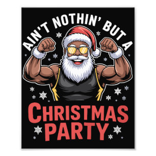 Foto Pai Natal Afro-Americano de Natal Pijama