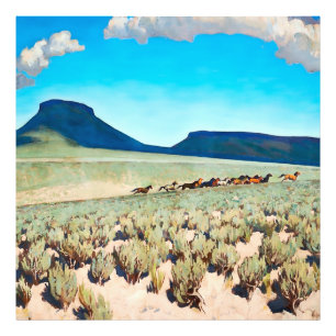 Foto “País do Cavalo Selvagem” por Maynard Dixon