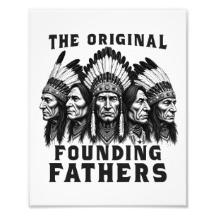Foto Pais Fundadores Indianos Nativos Americanos