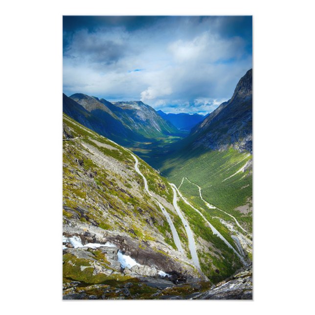 Foto Paisagem da Noruega (Frente)