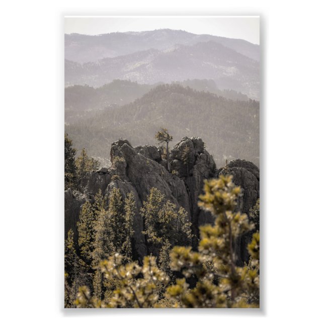 Foto Paisagem de Belos Montes de Dakota do Sul (Frente)