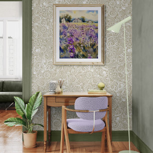 Foto Paisagem de Lavanda Inglesa