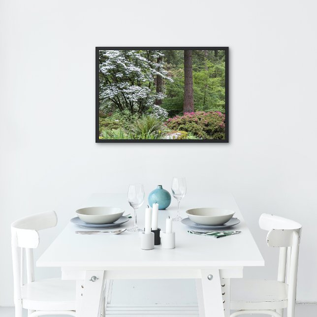 Foto Paisagem do Jardim primavera (In Situ Framed)