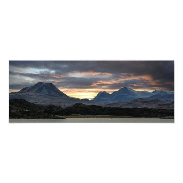Foto Paisagem Montanhas Torridon Gairloch (Frente)