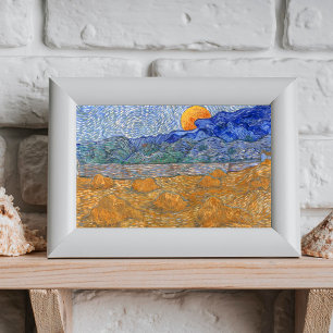 Foto Paisagem noturna com Lua Ascensão por Van Gogh