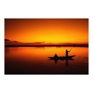 Foto Paisagem solar com um barco-68465