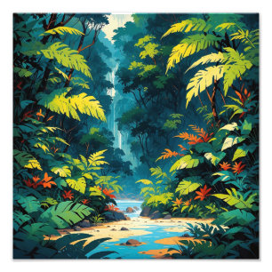 Foto Paisagem Solar Tropical Paraíso Lush